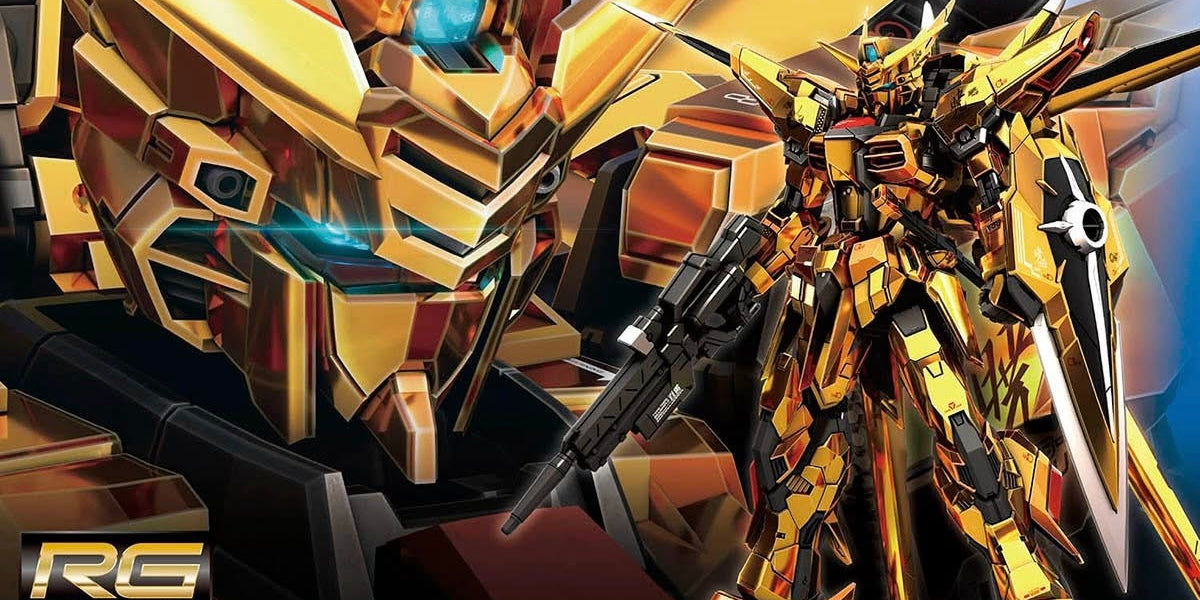 Bandai Real Grade (RG) 1/144 ORB-01 Akatsuki Gundam (Oowashi Unit