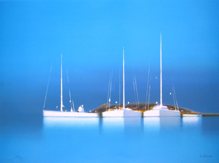 ピエール ドートルロー リトグラフ 額装 ☆直筆サイン・エディション有