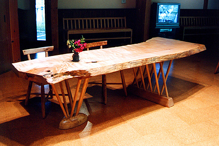 カエデ 一枚板フリーテーブルⅠ／TABLE&DESK 家具工房アウゲ