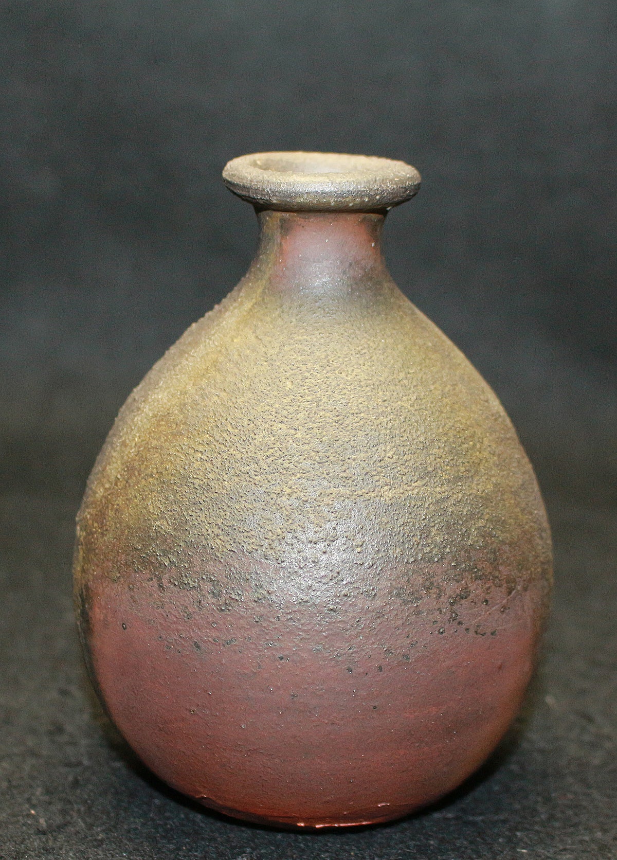 ◎【真作保証】 藤原雄 自作 備前花入 人間国宝 重要無形文化財