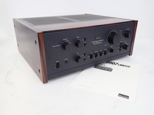 山水最高峰！フルレストア超美品！山水プリメインアンプAU-D907G EXTRA
