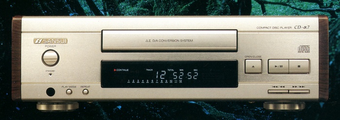 SANSUI CD - α 7 Specifications Sansui