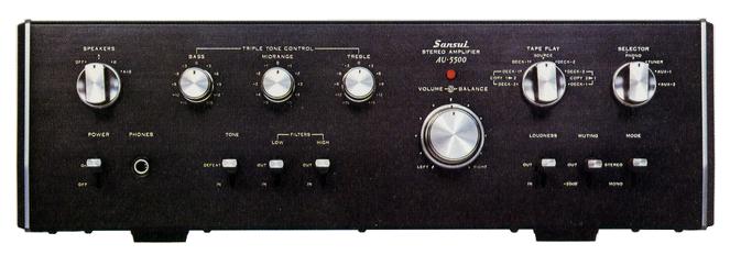 SANSUI サンスイ AU-5500 ビンテージ プリメインアンプ SANSUI AU-5500