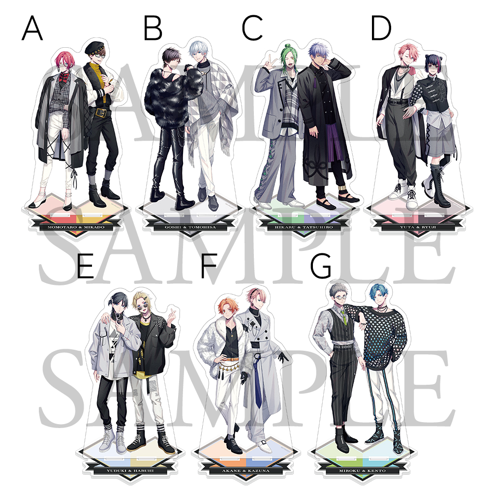 全員集合】BE:FIRST Masterplan アクリルスタンドコンプリート 全員