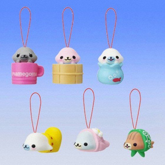 まめゴマ お着替え ぬいぐるみ 4個セット サンエックス バンダイ 商品