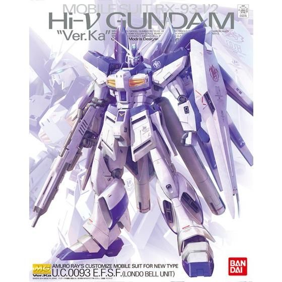 RG HI-V GUNDAM ハイニューガンダム Ver.Ka パープル MG 1/100 Hi