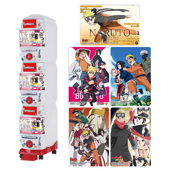 NARUTO データカードダス サンプルカード 6枚セット カードダスドット