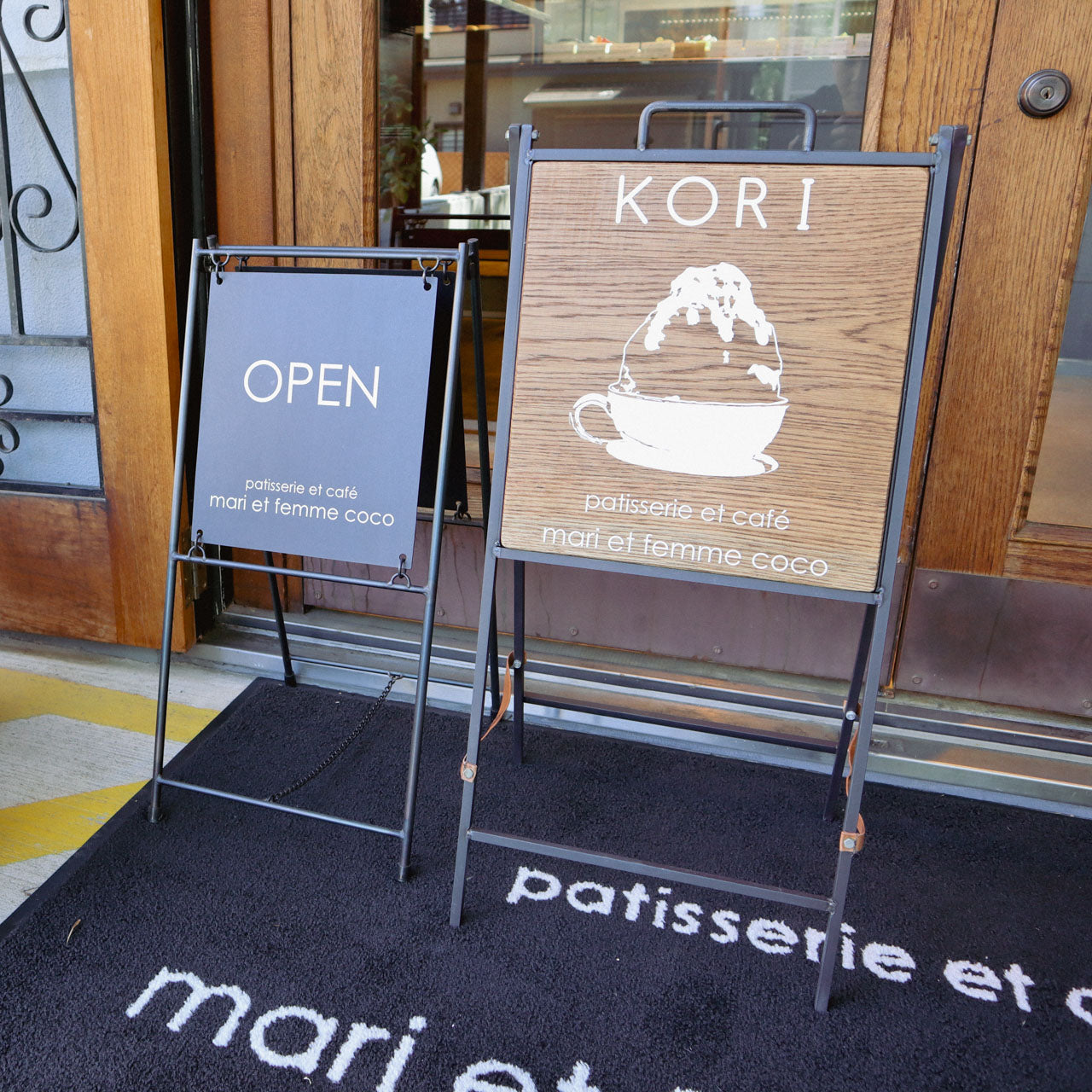 アイアンサインボード Bタイプ | オーダーメイドのアイアン家具を中心