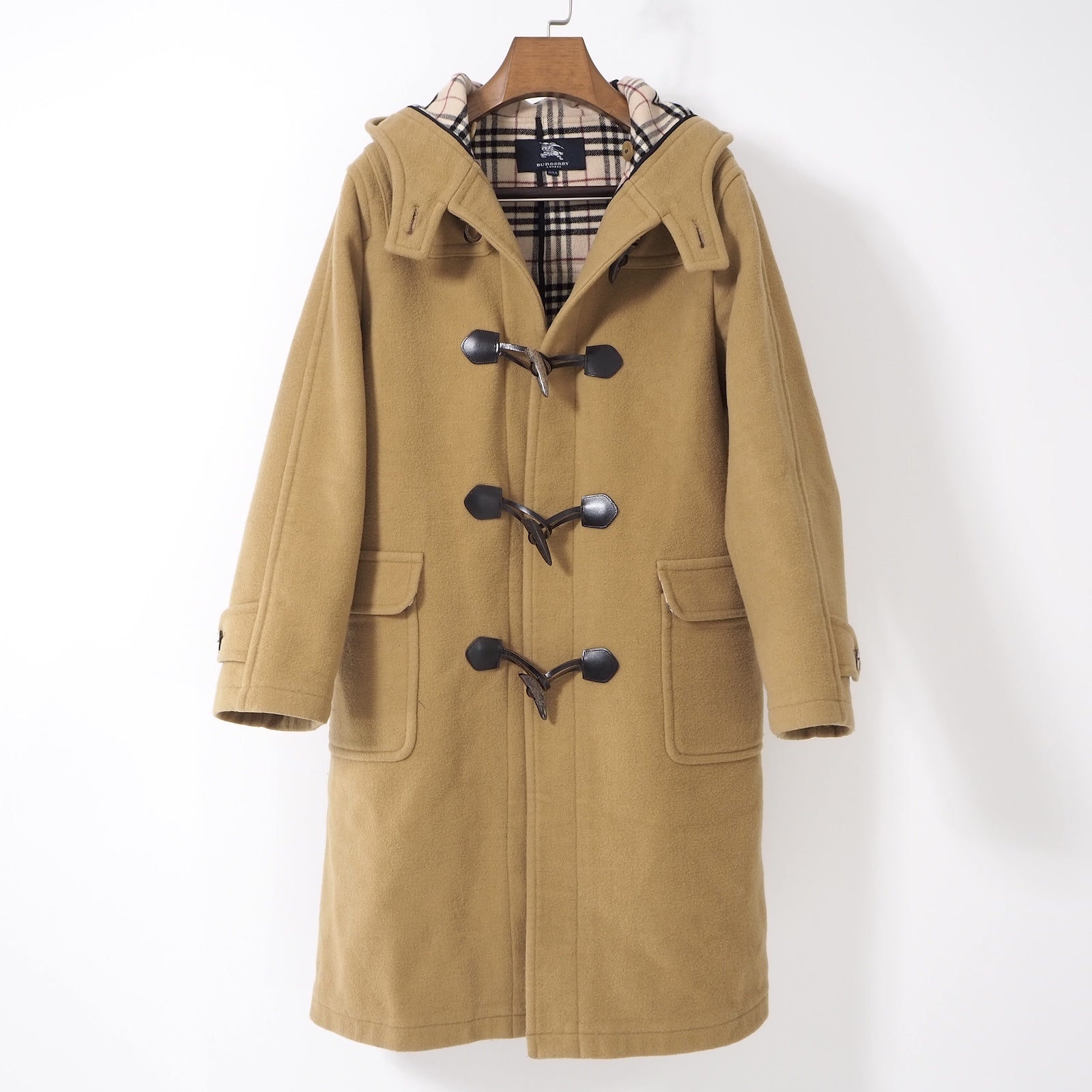 BURBERRY バーバリーダッフルコート ノバチェック キッズ 140 10Y