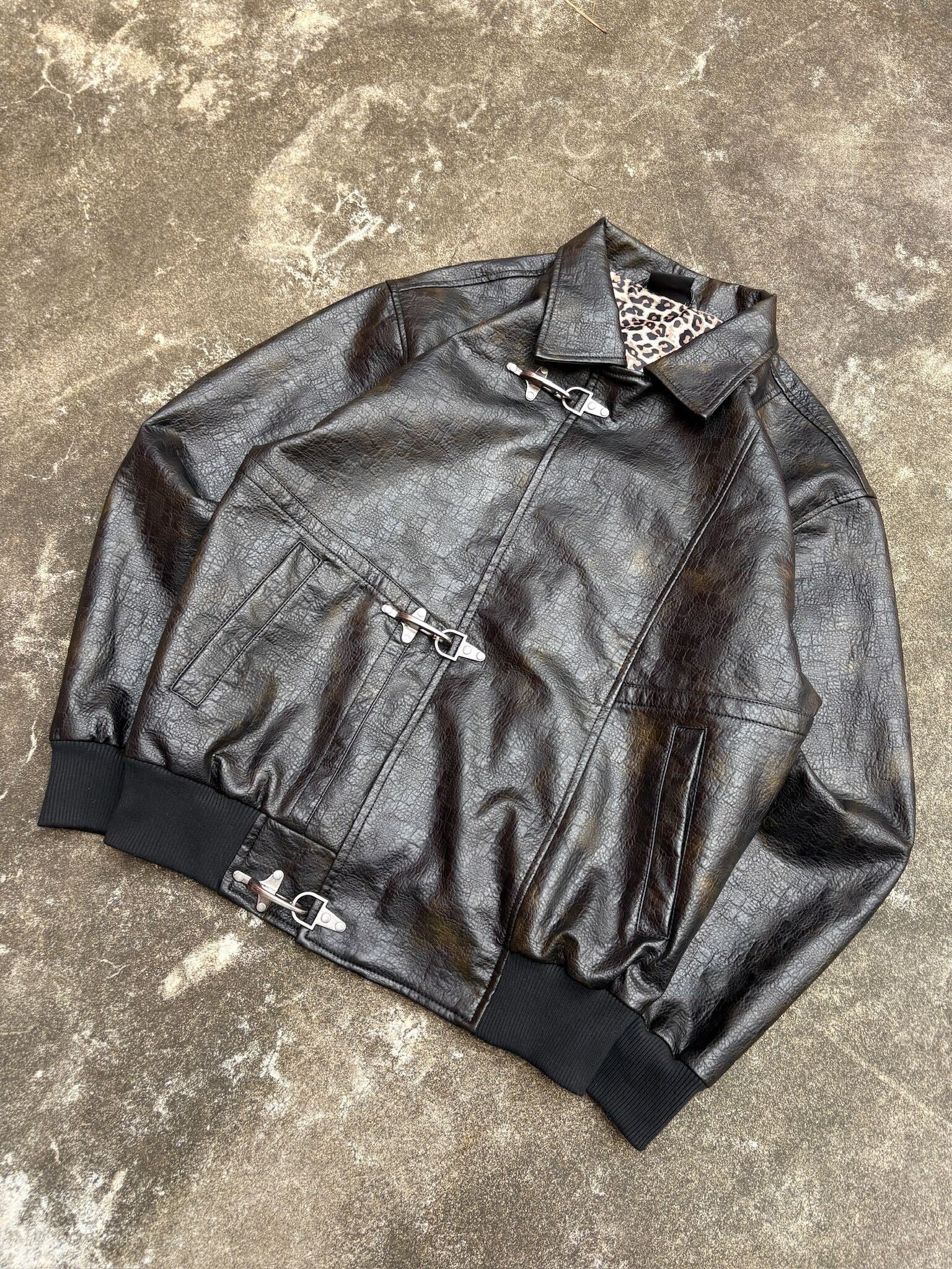 Leopard-Lined Fireman Jacket – BELVET