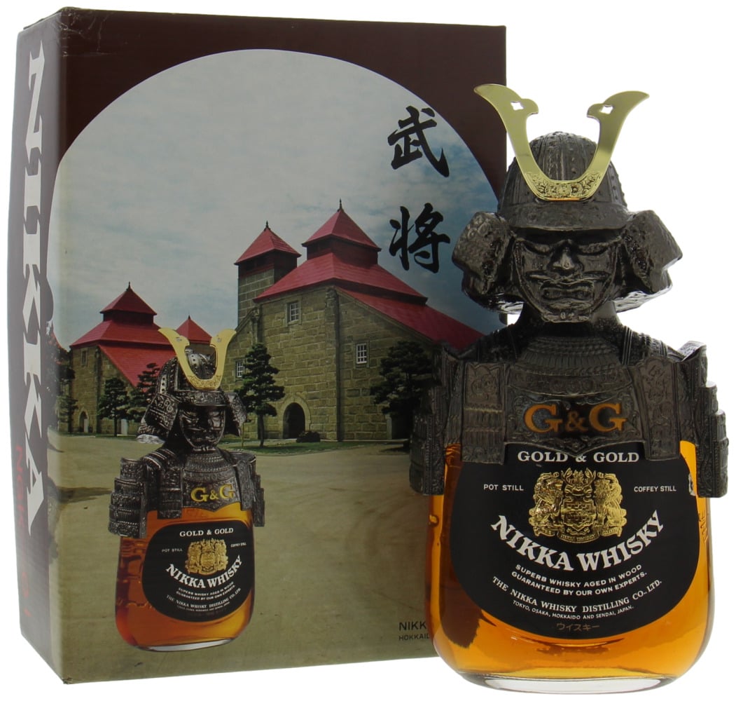 Nikka Gold & Gold Samurai Bottle 43% NV