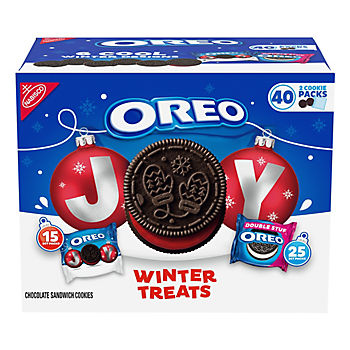 Oreo Winter Treats Cookie Variety Pack, 40 pk. | BJ's Wholesale Club