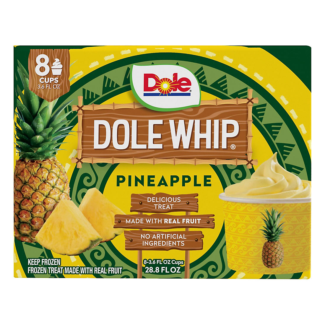 Dole Whip Pineapple, 8 pk./3.6 oz. | BJ's Wholesale Club