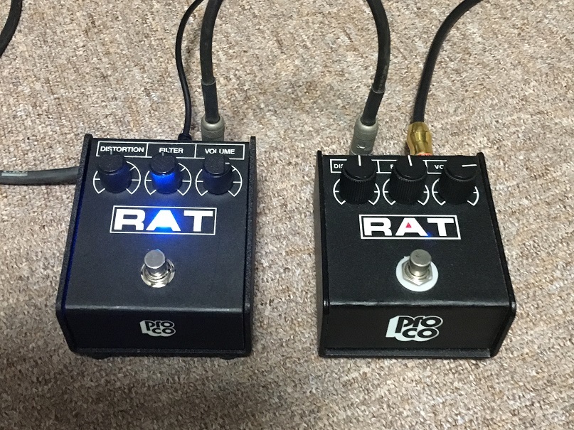 RAT ギターエフェクター 変換ケーブル付き ジャズギタリスト的RATの