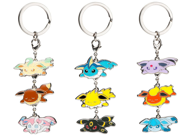 ポケモンセンター くったり3連キーホルダー エーフィ ブースター