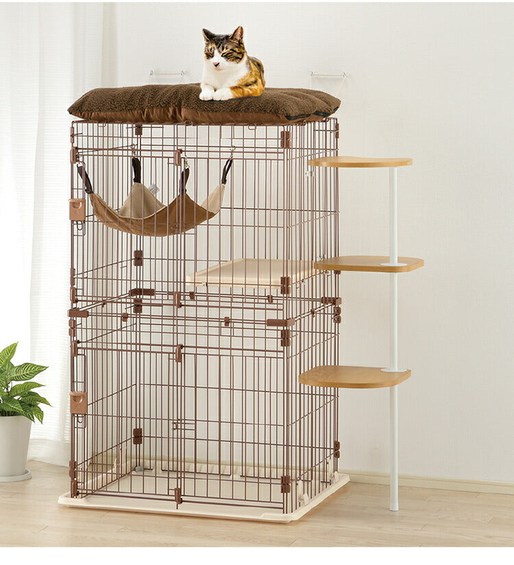 リッチェル キャットサークル用 てっぺんステップ 3段 高さ100cm