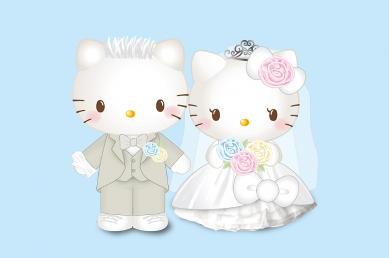 ハローキティ ダニエル ウェディング ドール 【公式通販】