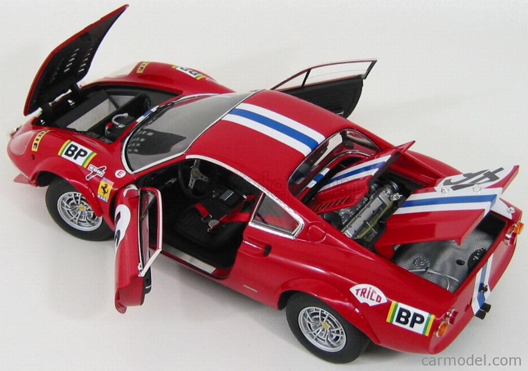 マテルエリート 1⁄18 フェラーリ ディーノ 246 GT No.46 マテル