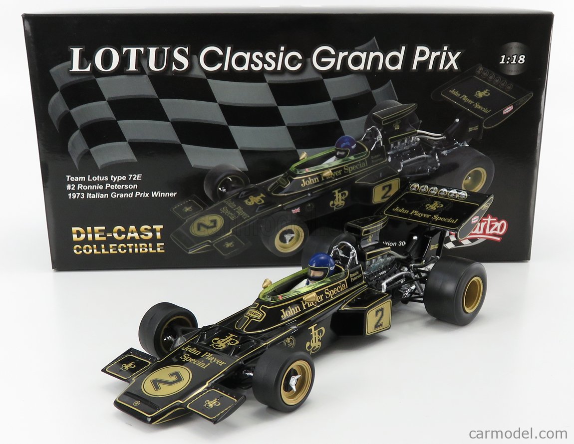 1/18 エグゾト ロータス Type 72E 1973年 F1 イタリアGP