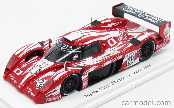 ミニカー HPI 1/43 TOYOTA GT-ONE TS020 LEMANS 1998 1/43 Minichamps