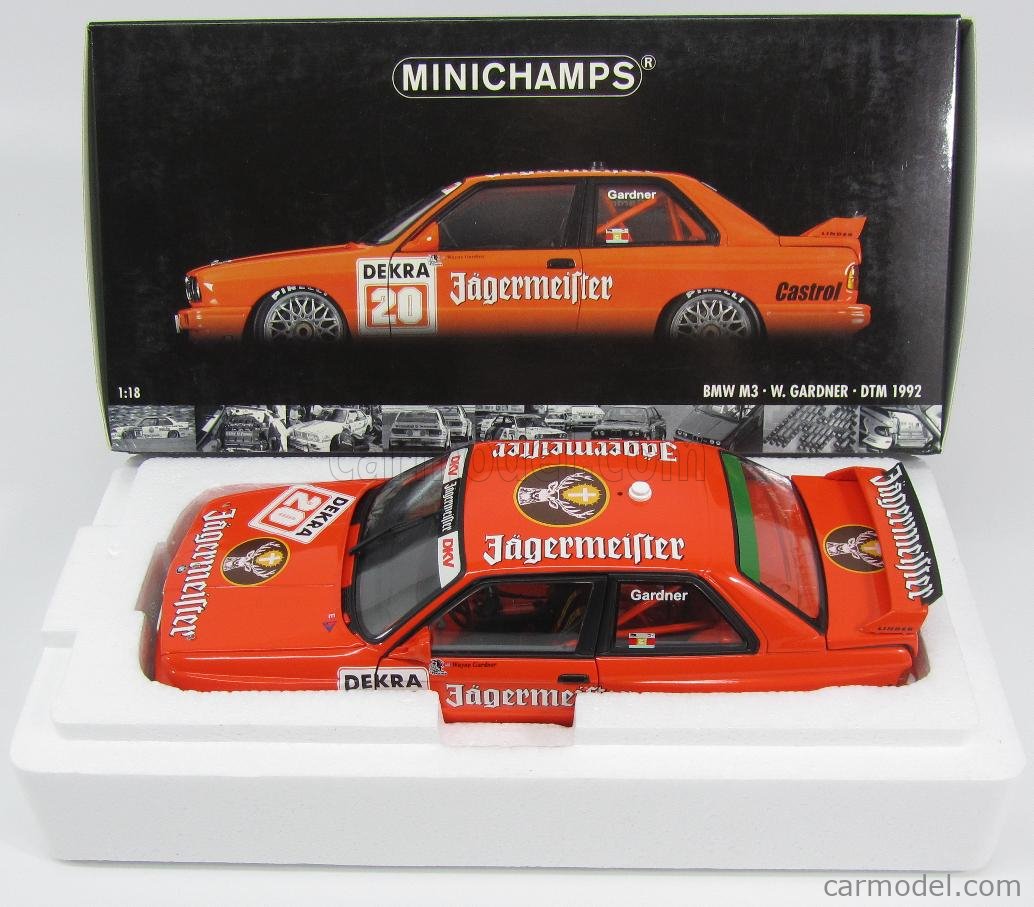 自動車 1/18 E30 BMW M3 W.Gardner DTM 1992 自動車 1/18 E30 BMW M3