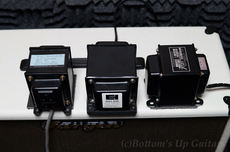 ステップアップトランス／昇圧トランス（100V→117V） ／電源変圧器