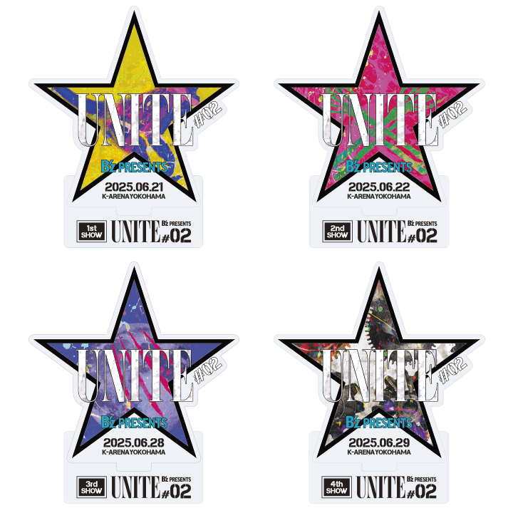 B'z Official Website｜UNITE #02｜ガチャガチャ