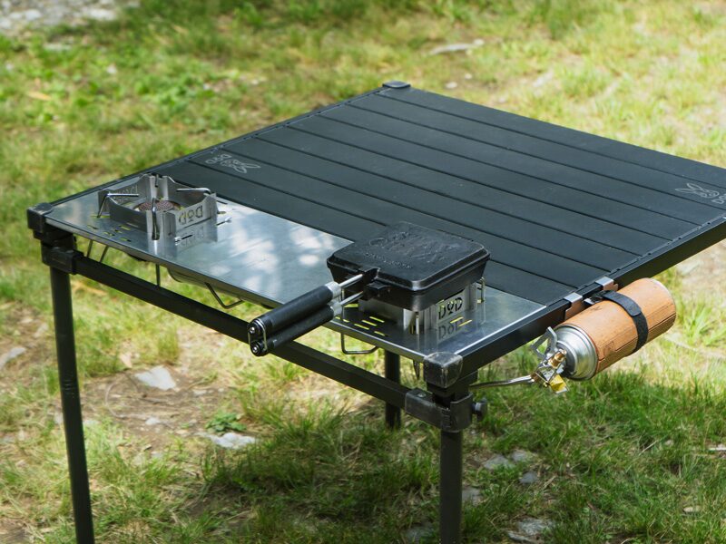 DODからバーナーを2台組み込める「チュウキチテーブル/ダイキチ