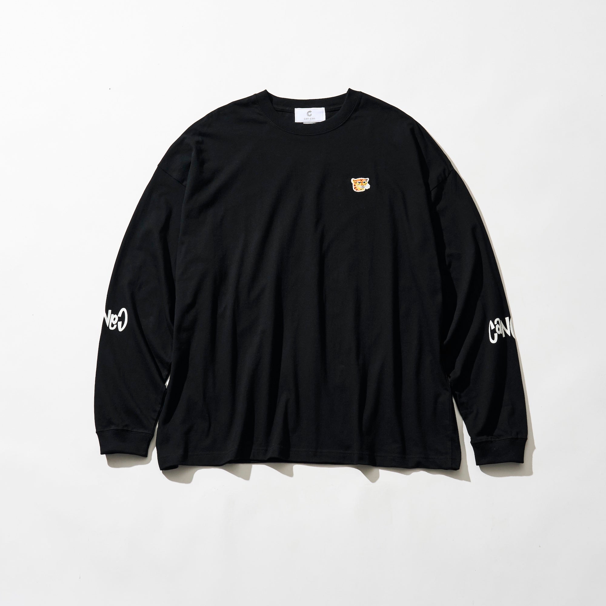 スタンダード ロングスリーブ Tシャツ / ブラック – cancan(カンカン