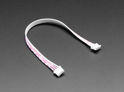 JST PH 2mm 4-Pin Socket to Color Coded Cable - 200mm : Adafruit