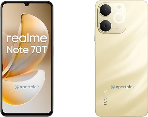 realme Note 70T Goldカラー 4GBRAM/256GBRAM Realme Note 70T, 128GB