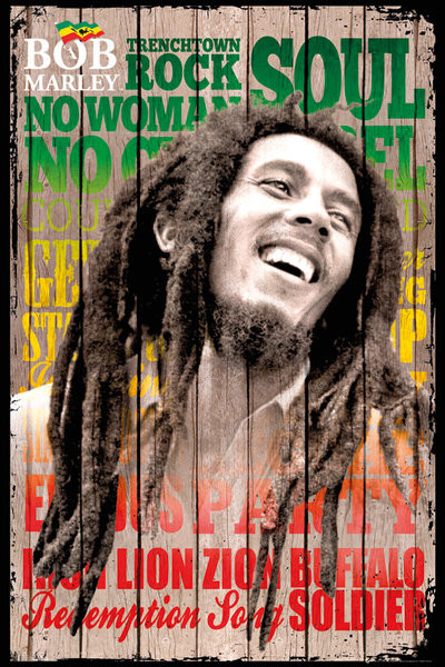 Bob Marley ボブ・マーリー 額縁付きポスター 【公式通販】