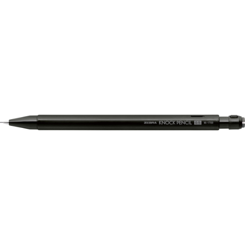 ゼブラ（ZEBRA） ノックペンシル M-1700 0.5mm MA117－BK ブラック