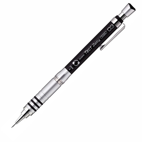 ゼブラ（ZEBRA） テクトツゥーウェイ 0.3mm シャープペン 黒｜【ハンズ