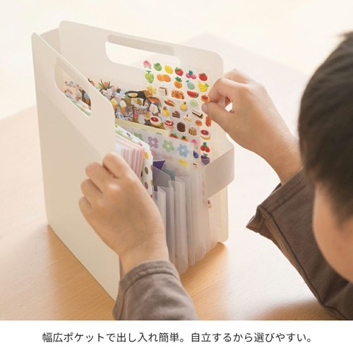 サクラクレパス（SAKURA） こまごまファイル パステルピンク｜【ハンズ