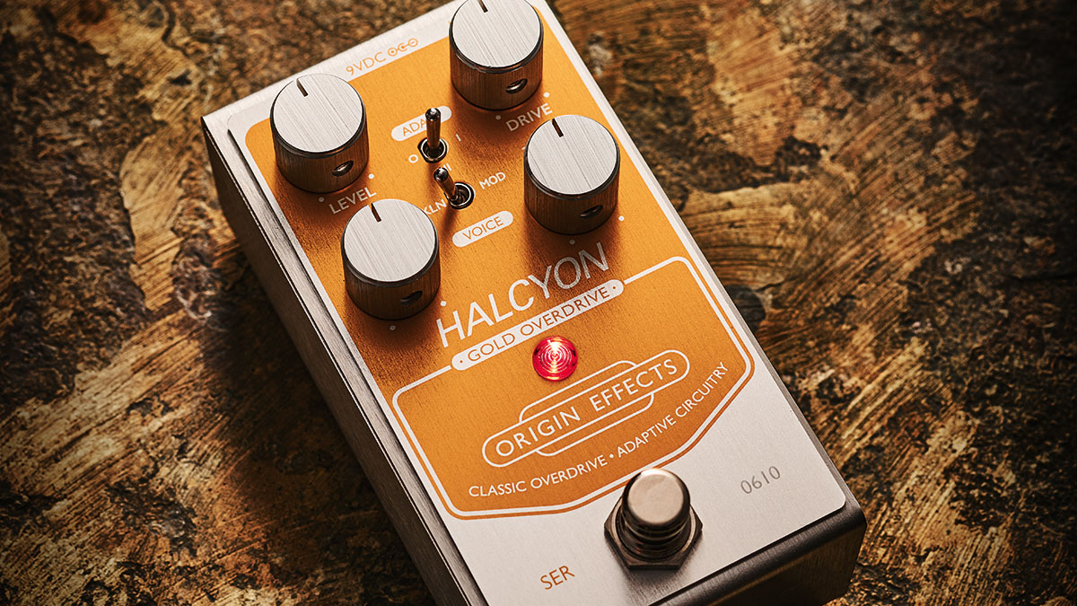 ギター ORIGIN EFFECTS Halcyon Gold Overdrive Halcyon Gold