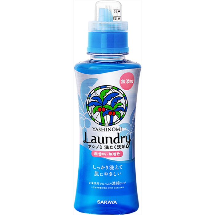 ヤシノミ洗剤 濃縮タイプ 洗たく洗剤 本体 520mlの通販｜液体洗剤