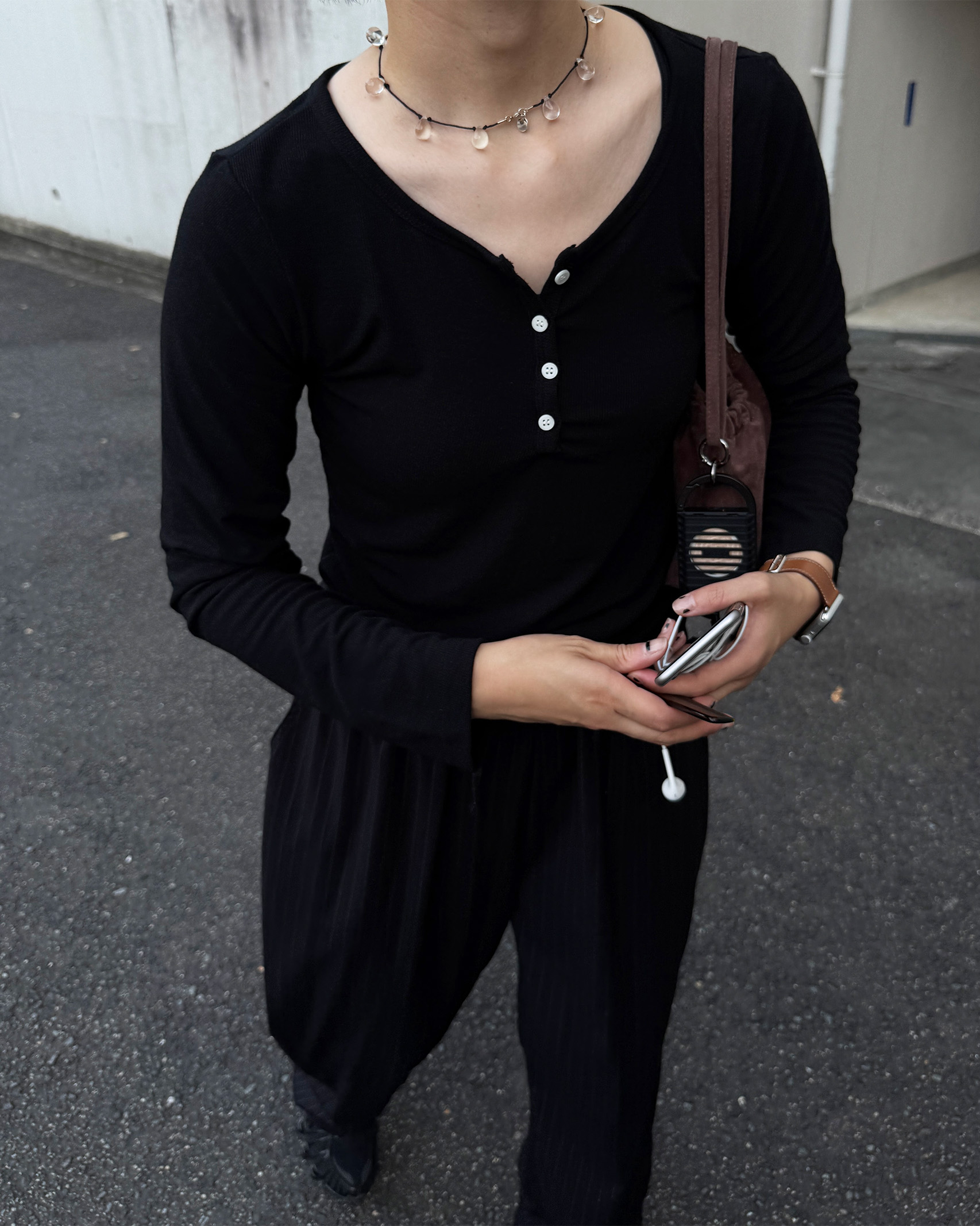 ヘンリーネックカットソー | ファッション通販サイト NUGU