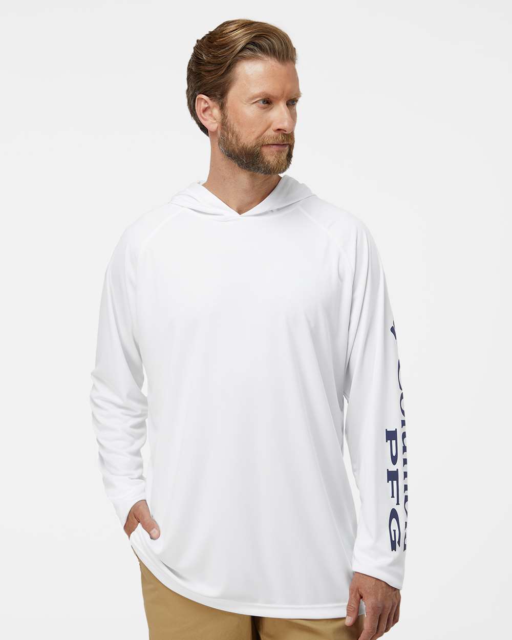 Columbia 212482 - Men's PFG Terminal Tackle™ Hooded Long Sleeve T