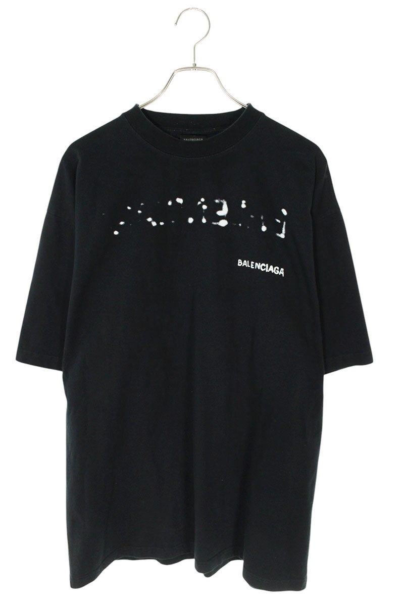 バレンシアガ Tシャツ ロゴバックプリント 正規品 バックプリントT
