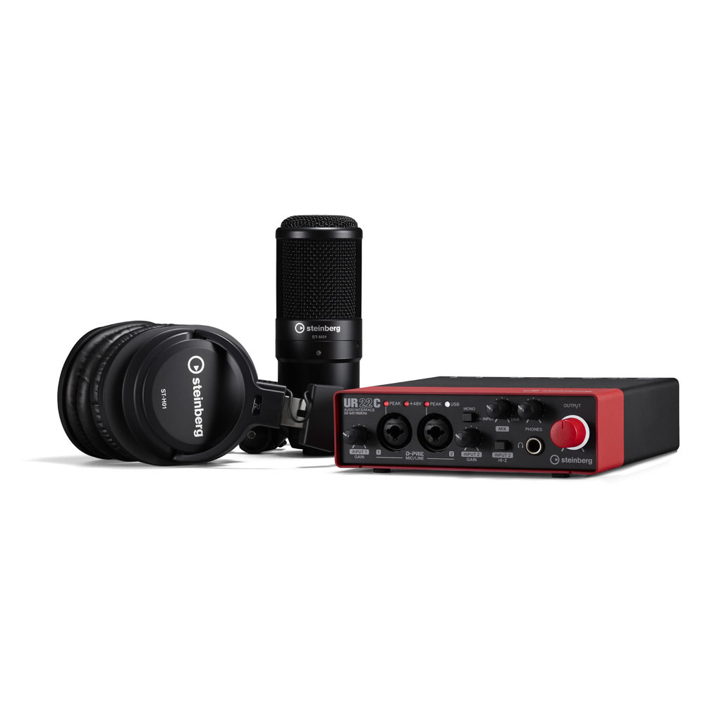 Steinberg UR22C Recording Pack (UR22Cオーディオインターフェイス +