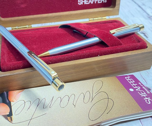 SHEAFFER 万年筆 タルガ 1011 23K G.P ボールペンセット SHEAFFER