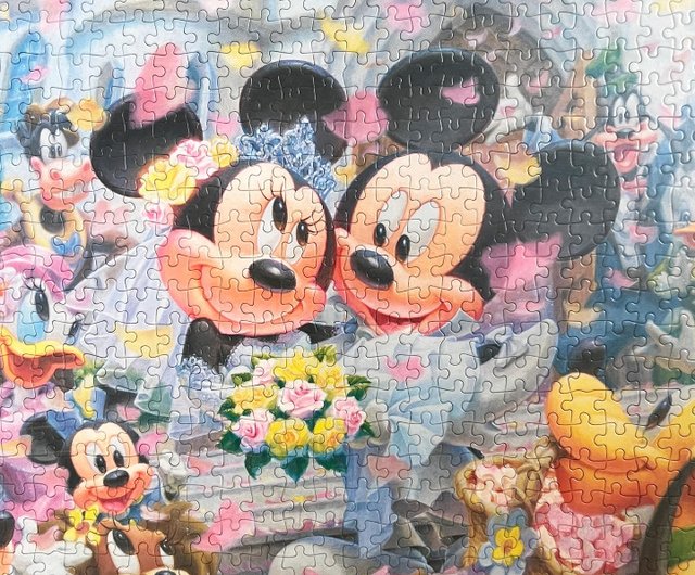 未開封 ミッキー ミニー ディズニー ウェディング ジグソーパズル 早期