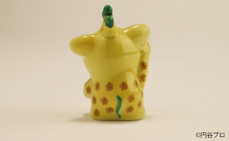 九谷焼 ブースカ色絵 a05 工芸品 焼き物 キャラクター キャラ ヒーロー