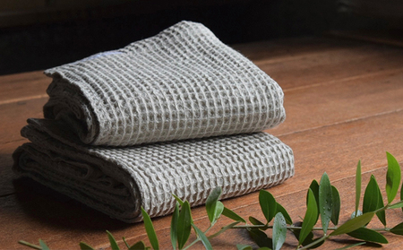 日本製】リネンタオル バスタオル2枚セット 遠州織物 リネン100