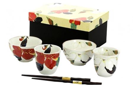 紅花郎 ギフトセット急須と茶碗 入手困難紅花郎 ギフトセット急須と茶碗
