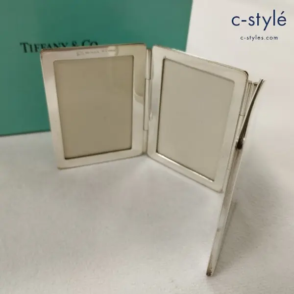 スターリングシルバーのミニ写真立て スターリングシルバーのミニ写真