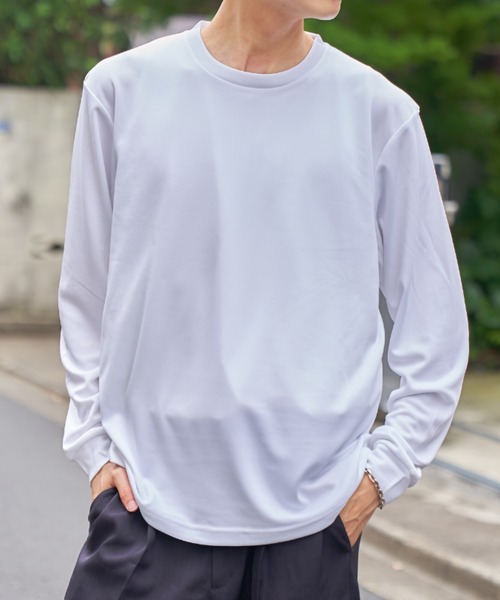 セール】【LIFEMAX】4.3オンスドライロングスリーブTシャツ（ポリジン