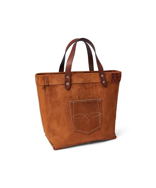 RRL（ダブル アール エル）の「ランチ スエード トート（トートバッグ