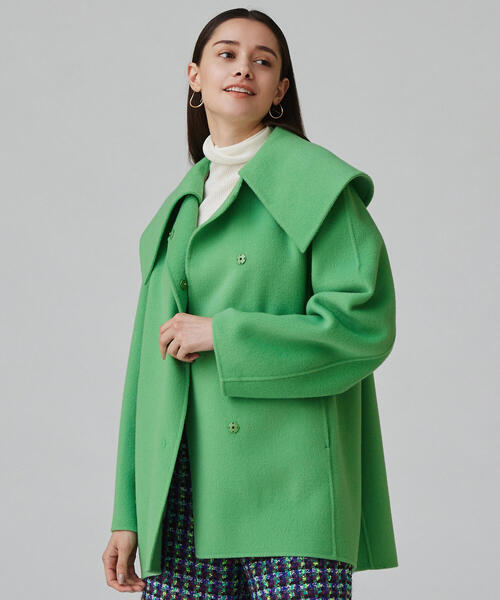 BALLSEY（ボールジィ）の「プレミアムウールリバー ベルテッドショート